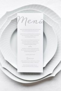 Stefanie Lange Hochzeitsfotograf Menükarten Tischdeko Papeterie Hochzeit Berlin 2017