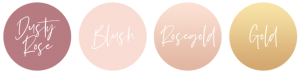 2019 Hochzeitstrends Blush Gold Stefanie Lange