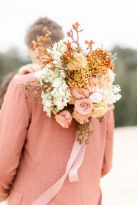Boho Chic Brautstrauß
