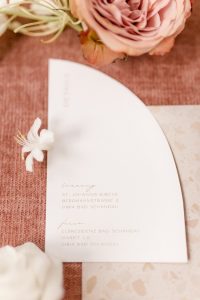 Boho Glam Hochzeit Papeterie