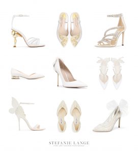 Designer Brautschuhe ivory 2021