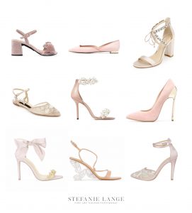 Designer Brautschuhe rosa 2021