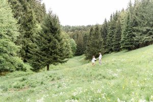 Fotoshooting im Wald