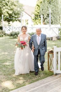 Hochzeit im Landhaus Westerhof - Bild vom Einzug der Braut