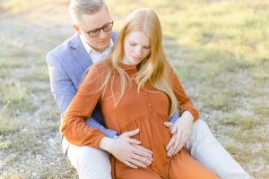 Babybauch Shooting mit Partner