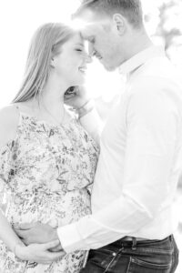Babybauch Shooting mit Partner