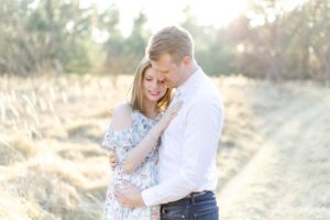 Babybauch Shooting Outdoor