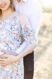 Babybauch Shooting Outfit