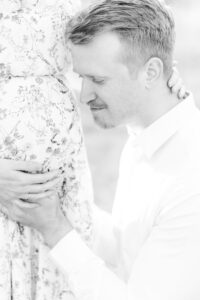 Babybauch Shooting Paar