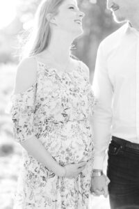 Babybauch Shooting Paar