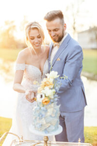 Hochzeit Sonnenuntergang