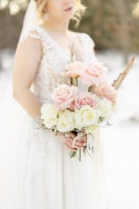 Winter Braut - Schnee Shooting